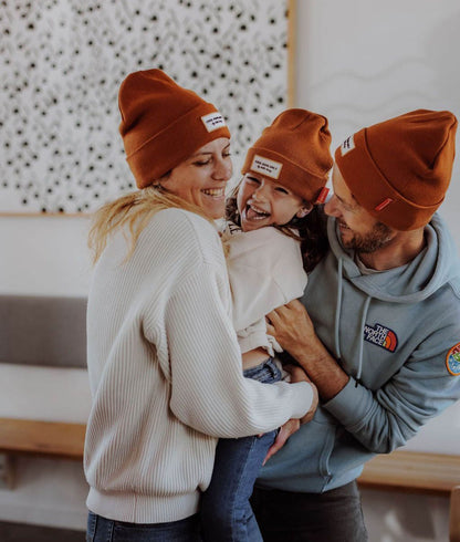 Gorro para pais e filhos Urban Cacao, 100% algodão orgânico, matchy-matchy, a partir dos 9 meses, Cool Kids Only!