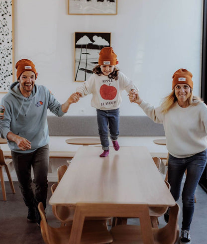 Gorro para pais e filhos Urban Cacao, 100% algodão orgânico, matchy-matchy, a partir dos 9 meses, Cool Kids Only!