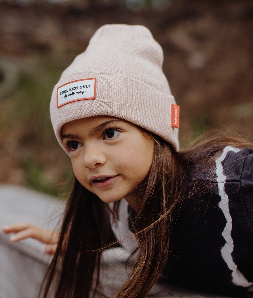 Gorro para crianças Urban Nude, algodão, efeito chiné, malha macia e fina, desde os 9 meses, Cool Kids Only!