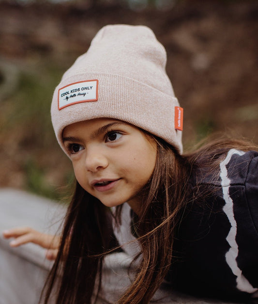 Gorro para crianças Urban Nude, algodão, efeito chiné, malha macia e fina, desde os 9 meses, Cool Kids Only!