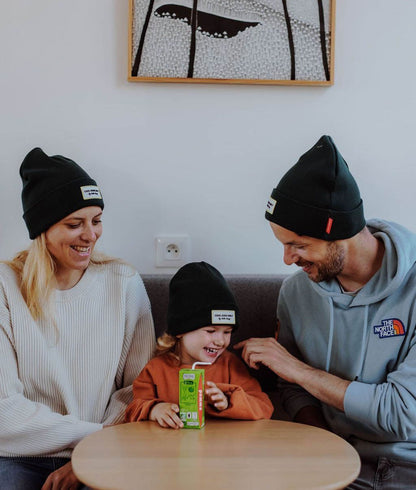 Gorro pais e filhos Urban Green, 100% algodão orgânico, matchy-matchy, a partir dos 9 meses, Cool Kids Only!