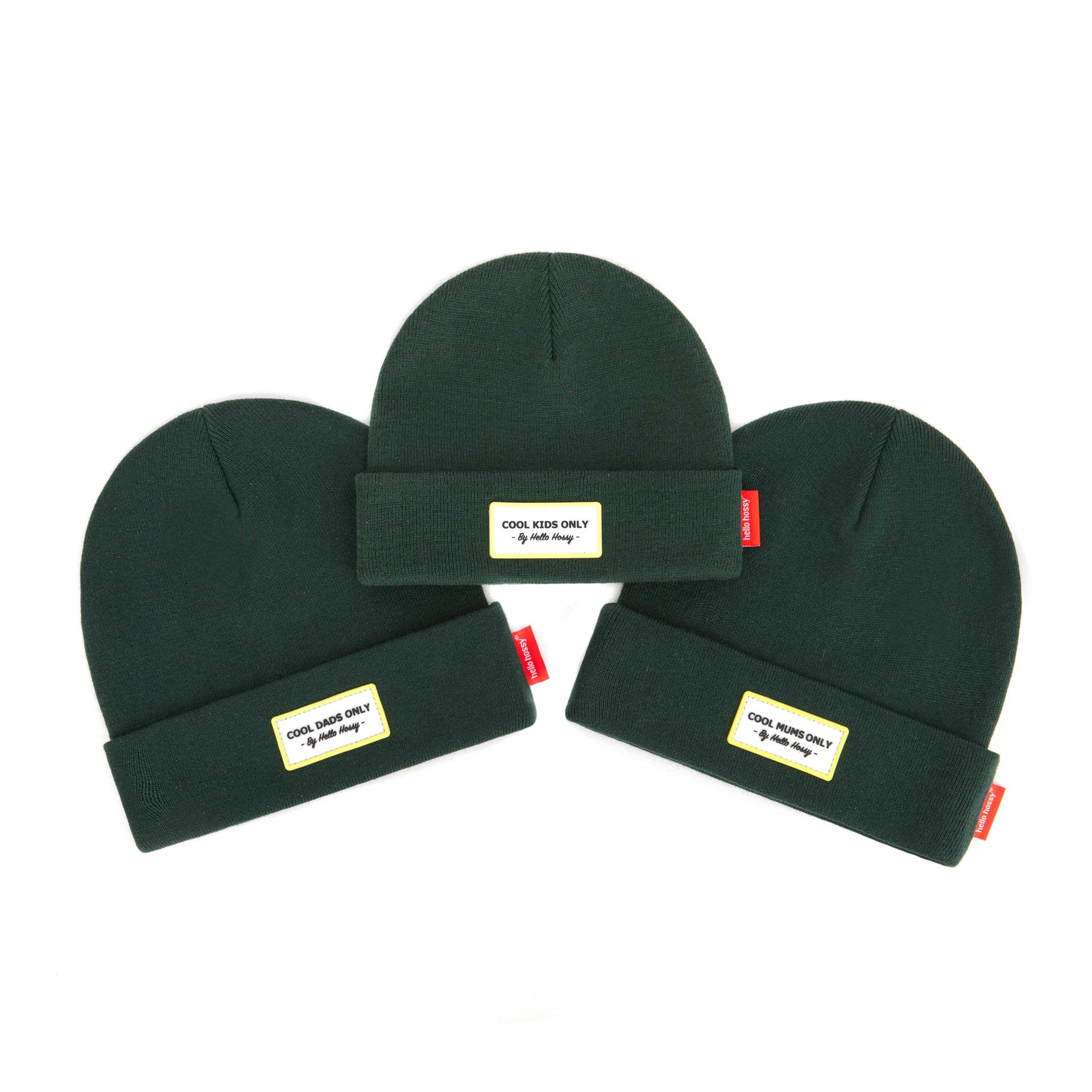 Gorro pais e filhos Urban Green, 100% algodão orgânico, matchy-matchy, a partir dos 9 meses, Cool Kids Only!