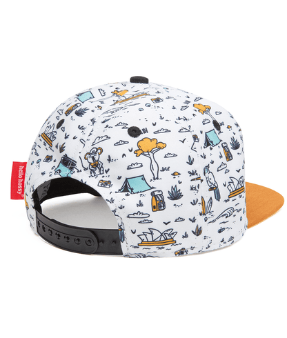 Boné infantil Aussie, pala reta, ecorresponsável, certificado Oeko-Tex, desde os 9 meses, Cool Kids Only !