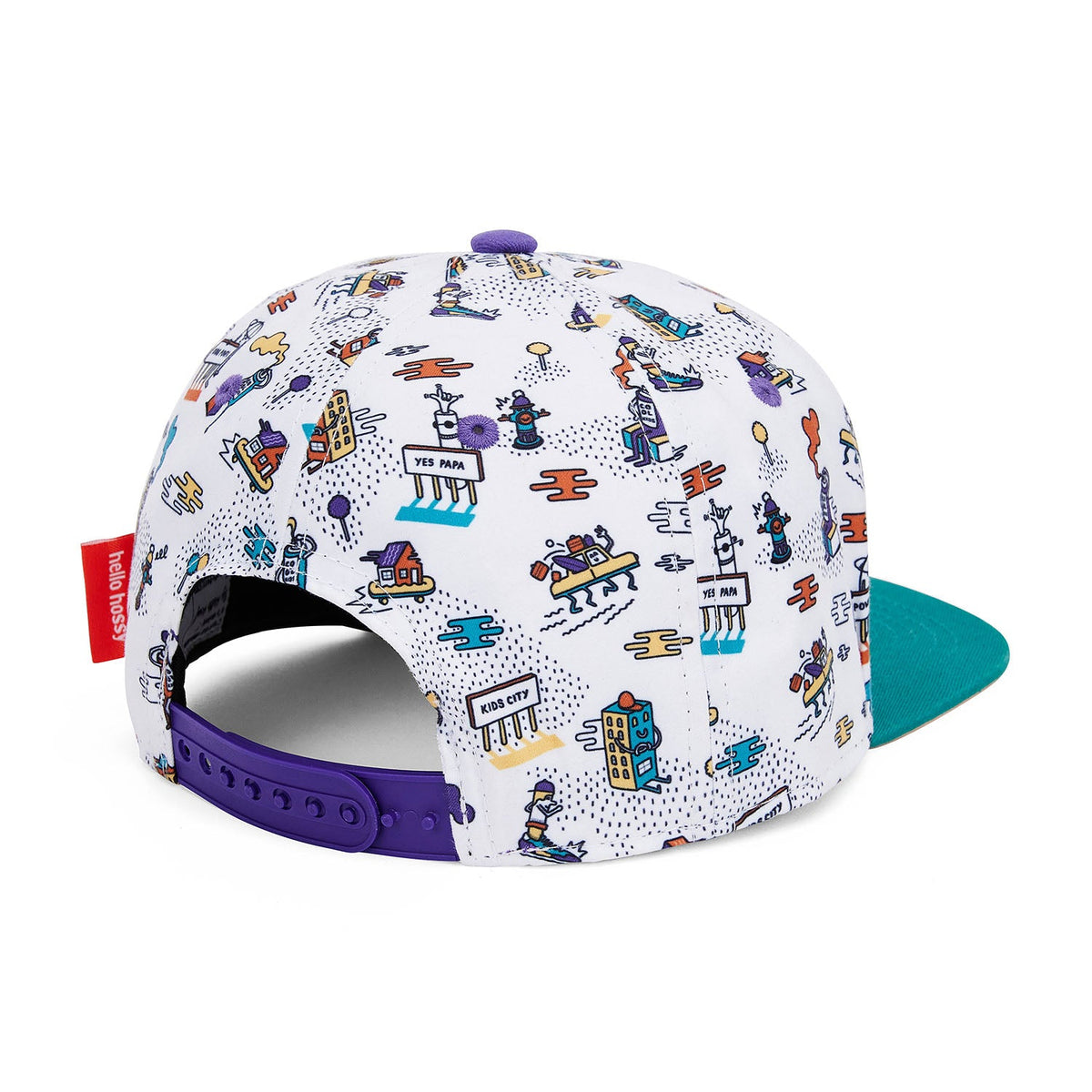 Boné City para crianças e bebés, Cool Kids Only, Hello Hossy