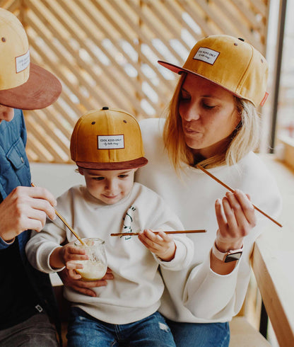 Boné Daim Mustard para crianças e bebés, Cool Kids Only, Hello Hossy