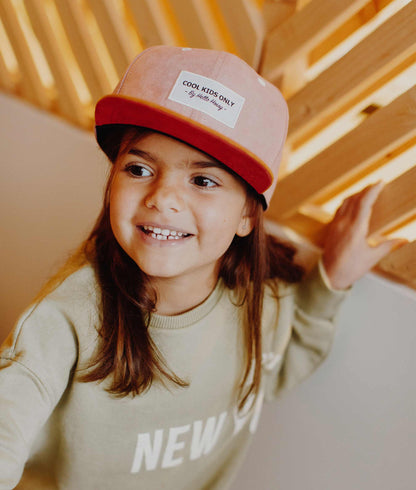 Boné Daim Old Pink para crianças e bebés, Cool Kids Only, Hello Hossy
