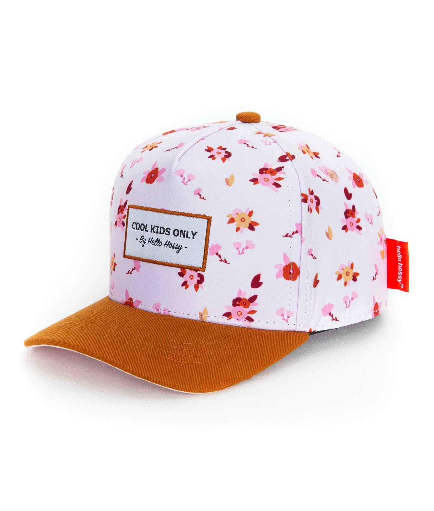Boné para crianças Vintage Flowers, pala curva, ecorresponsável, certificado Oeko-Tex, desde os 9 meses, Cool Kids Only !