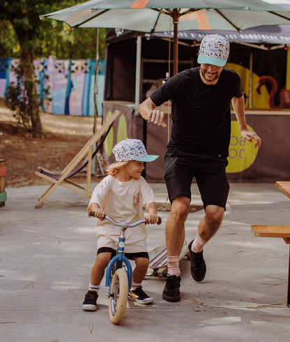 Boné pais e filhos Jungly, pala curva, matchy-matchy, ecorresponsável, desde os 9 meses, Cool Kids Only!