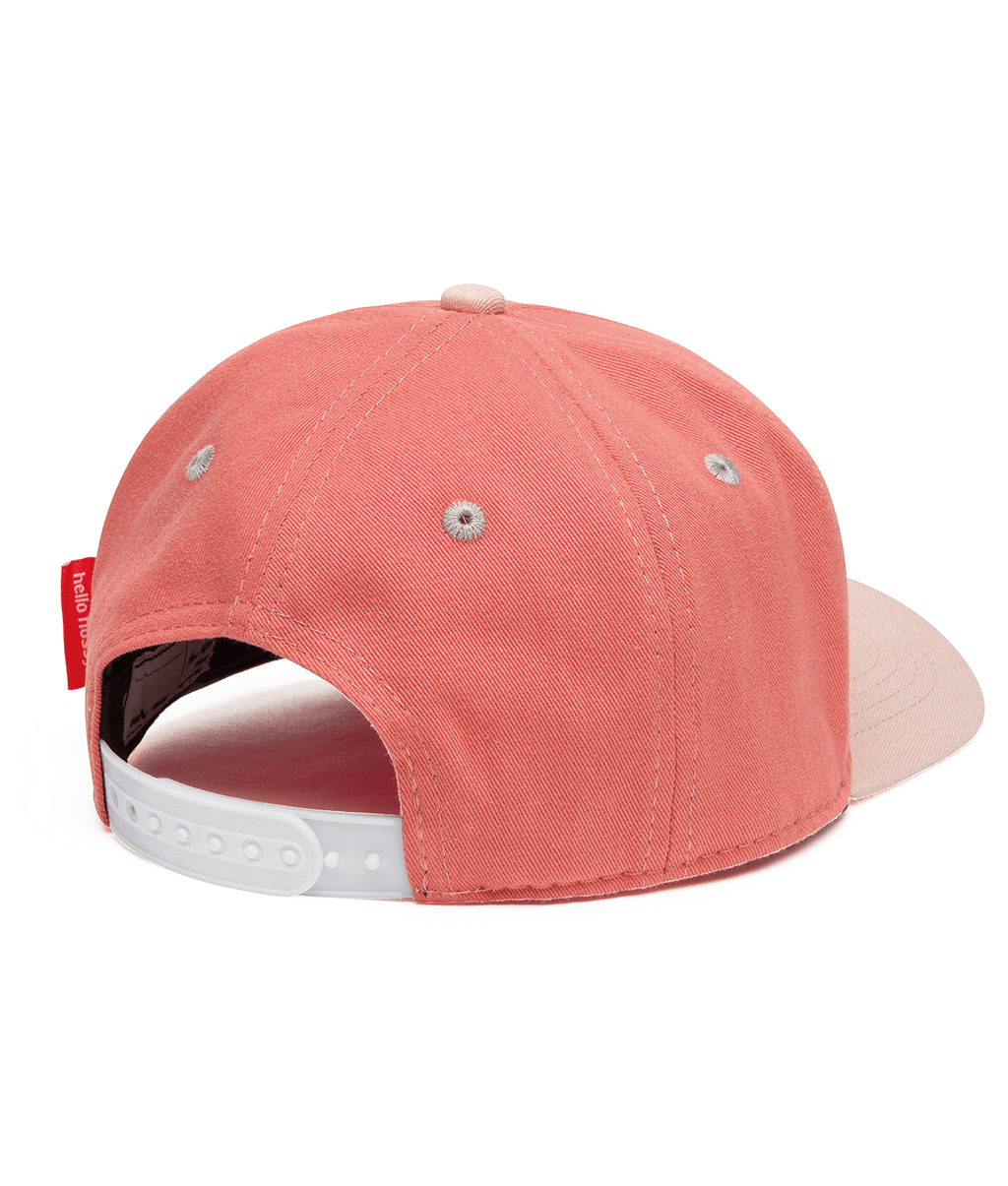 Boné infantil Mini Framboise, pala curva, 100% algodão orgânico, certificado Oeko-Tex, desde os 9 meses, Cool Kids Only!
