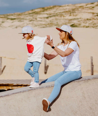 Boné Mini Grey para crianças e bebés, Cool Kids Only, Hello Hossy