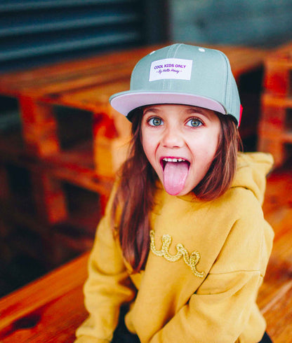 Boné Mini Caqui para crianças e bebés, Cool Kids Only, Hello Hossy