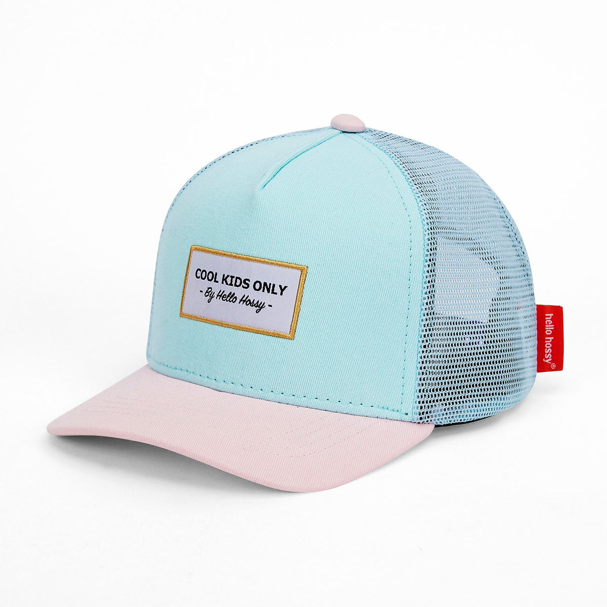 Boné para crianças Mini Lagoon, estilo Trucker, ecorresponsável, certificado Oeko-Tex, desde os 9 meses, Cool Kids Only!
