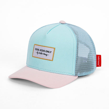 Boné para crianças Mini Lagoon, estilo Trucker, ecorresponsável, certificado Oeko-Tex, desde os 9 meses, Cool Kids Only!