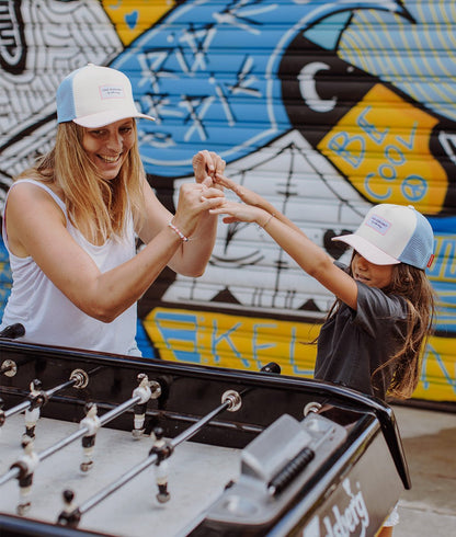 Boné pais e filhos Mini Lollipop, estilo Trucker, matchy-matchy, ecorresponsável, desde os 9 meses, Cool Kids Only!