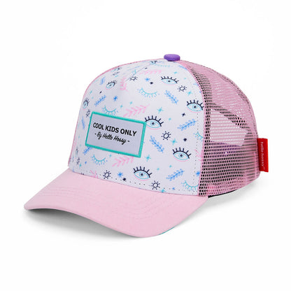Boné Pink Eyes para crianças e bebés, Cool Kids Only, Hello Hossy