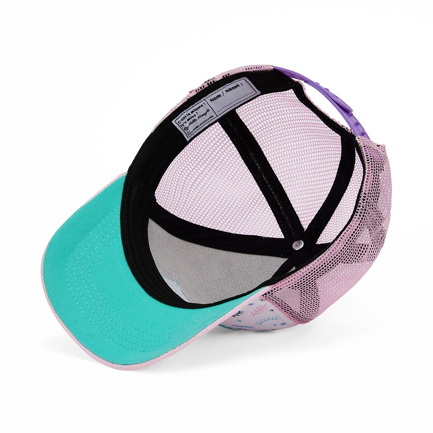Boné Pink Eyes para crianças e bebés, Cool Kids Only, Hello Hossy
