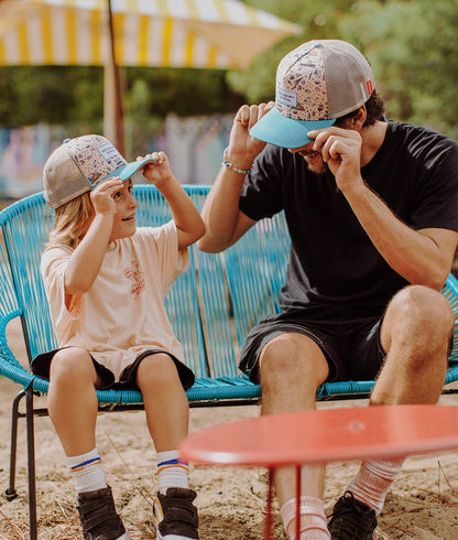 Boné para pais e filhos Road Trip, estilo Trucker, matchy-matchy, ecorresponsável, a partir dos 9 meses, Cool Kids Only!