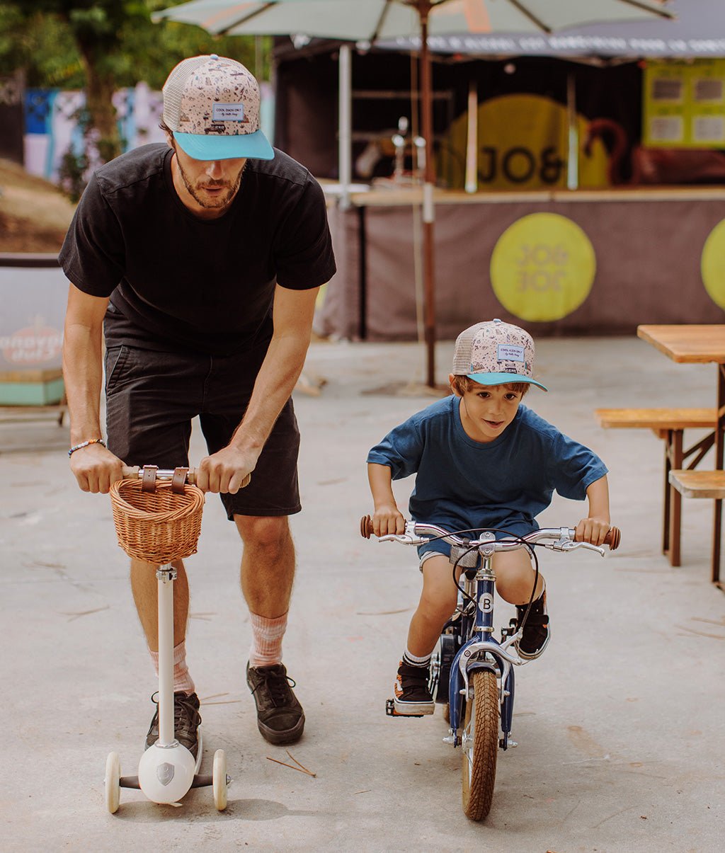 Boné para pais e filhos Road Trip, estilo Trucker, matchy-matchy, ecorresponsável, a partir dos 9 meses, Cool Kids Only!