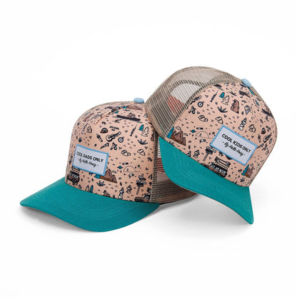 Boné para pais e filhos Road Trip, estilo Trucker, matchy-matchy, ecorresponsável, a partir dos 9 meses, Cool Kids Only!