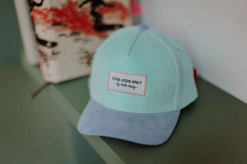 Boné Sweet Azure para crianças e bebés, Cool Kids Only, Hello Hossy