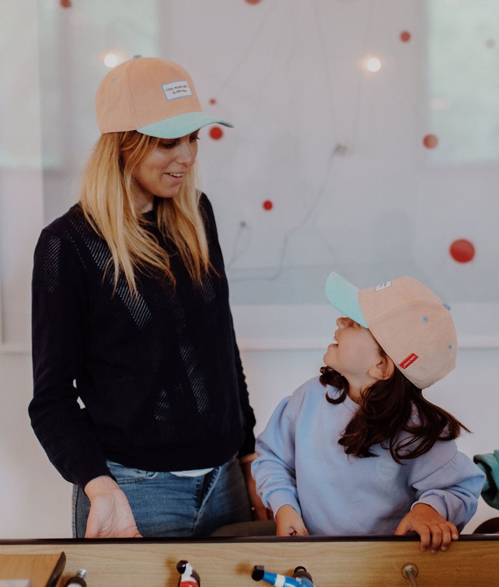 Boné Sweet Peach para crianças e bebés, Cool Kids Only, Hello Hossy