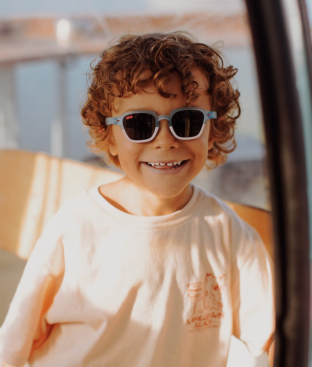 Óculos de sol para crianças Mini Kelly, coloridos, lentes de categoria 3, UV400, lentes polarizadas, a partir dos 2 anos, Cool Kids Only!
